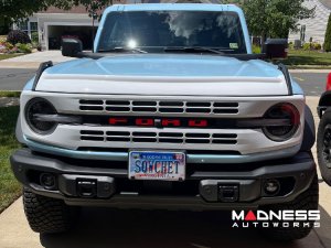 Ford Bronco Hood Deflector - Gloss White
